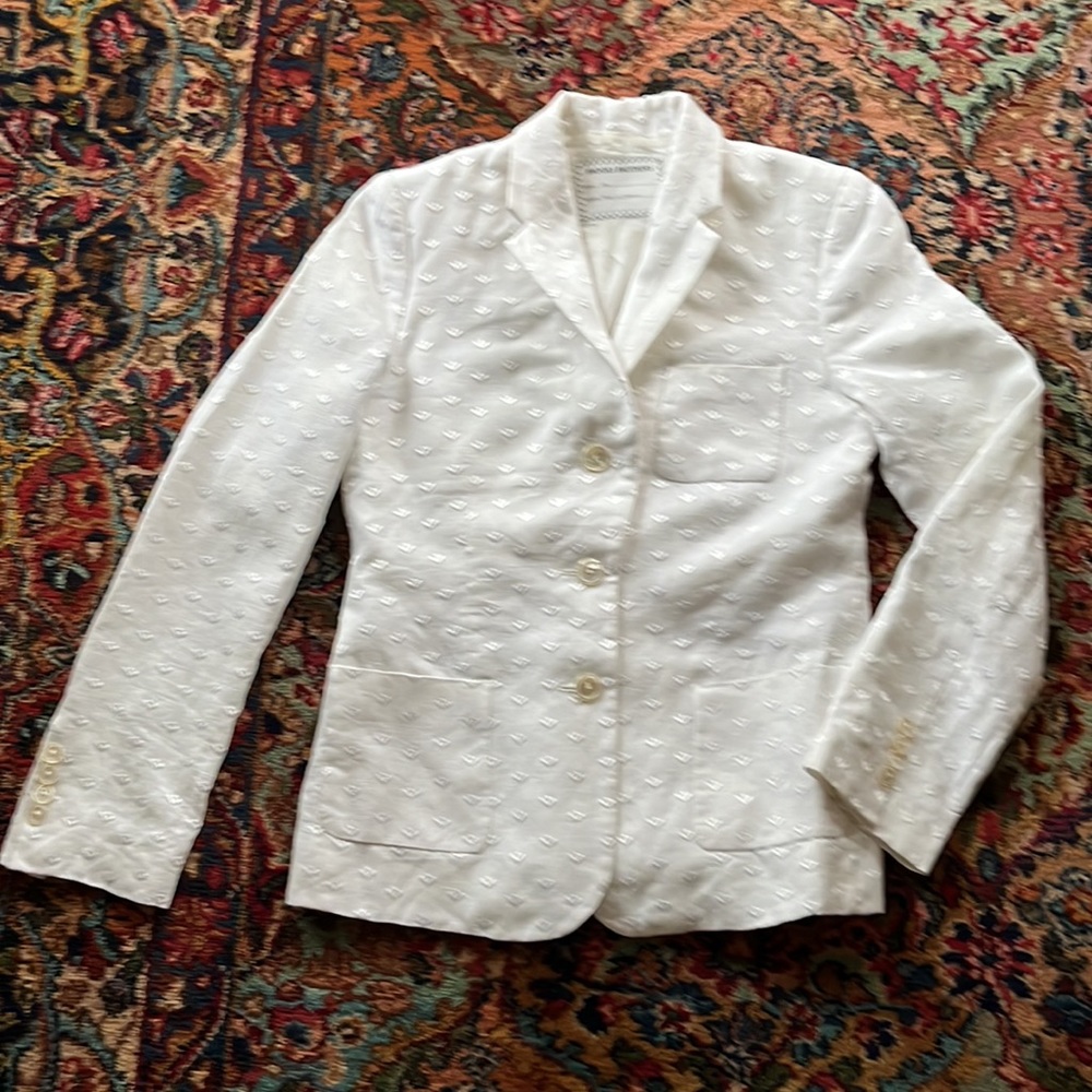 Black Fleece by Thom Browne embroidered jacket